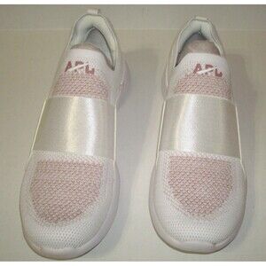 New NIB APL Mens 9.5 Womens 10.5 or 11 Slipon Bliss Techloom White Brown Cream